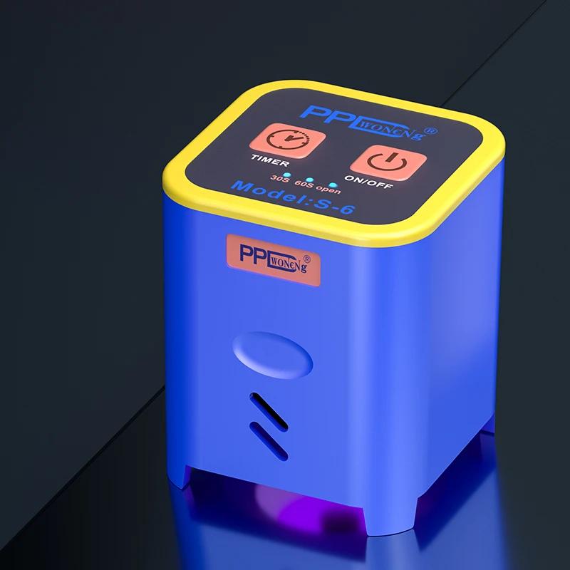 Lampe à polymérisation UV intelligente PPD, huile verte, lumière à polymérisation rapide pour téléph