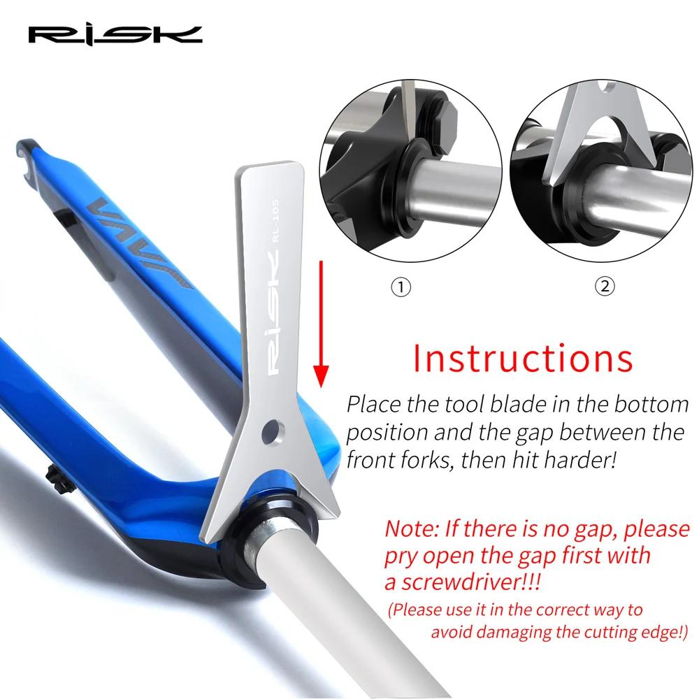 Risque clé d'espacement de Base de casque de vélo, outil de retrait de course de couronne de casque