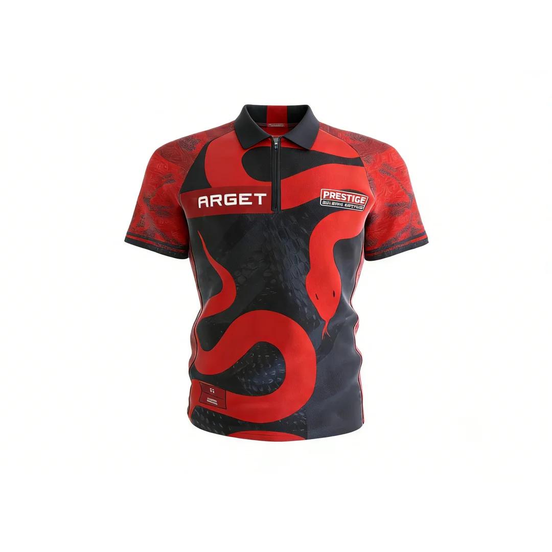Nathan Aspinall jouant chemise fléchettes sweat fléchettes fermeture éclair POLO sport sec rapidemen