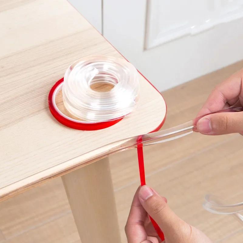 Bande de Protection d'angle de sécurité pour bébé, 1/2/3m, transparente, bord de Table, meubles, par
