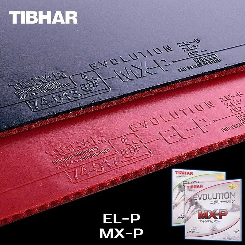 Tibhar-Evolution EL-P caoutchouc de tennis de table, boutons professionnels non toxiques en caoutcho