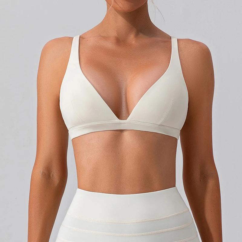 Hearuisav soutien-gorge de sport de haute qualité haut de sport Sexy femmes formation vêtements de Y