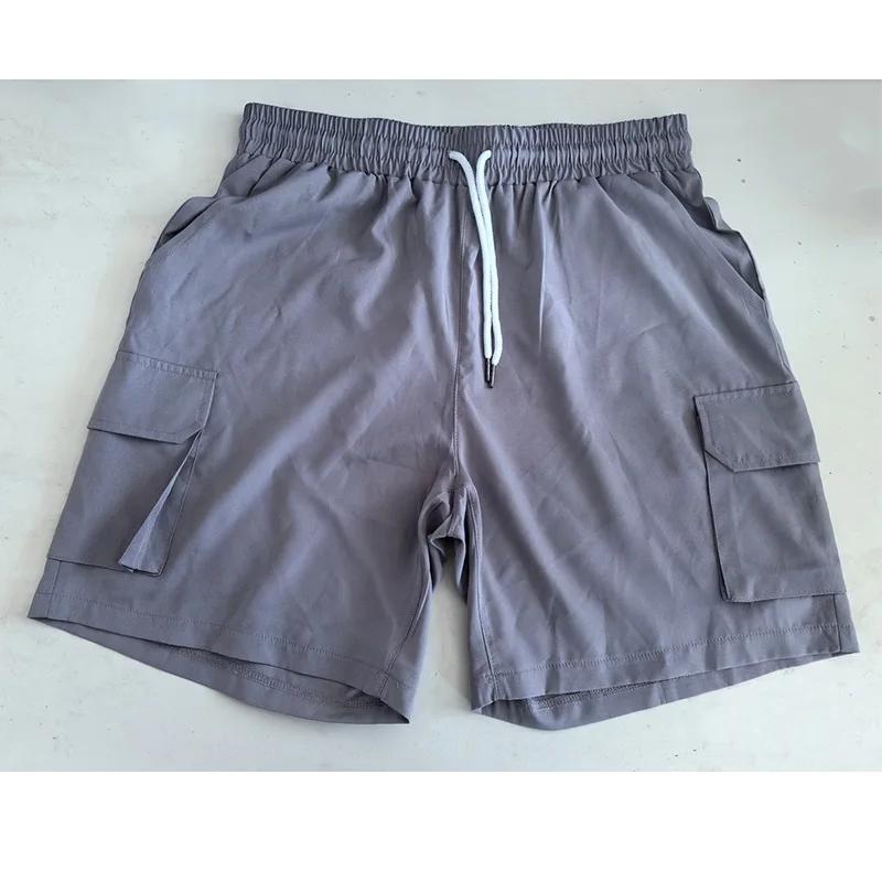 Shorts d'athlétisme homme séchage rapide GITF poches fermeture éclair course gymnastique fitness été