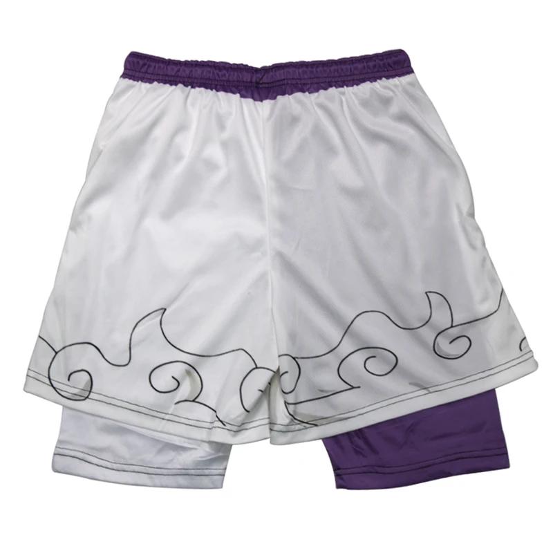 Short de course 2 en 1 imprimé 3D élégant pour hommes, short de performance athlétique avec poches,