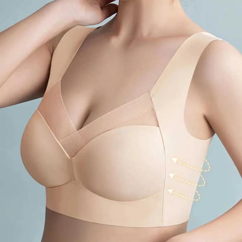 Sous-vêtements de sport pour femmes, soutien-gorge Invisible, sans couture, respirant, confortable,