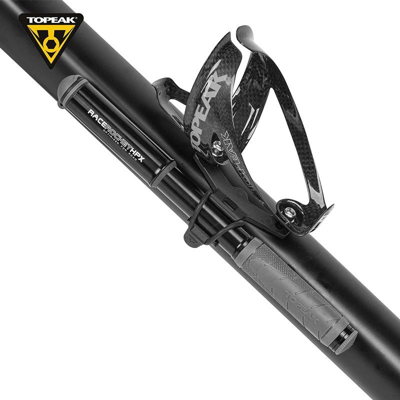 Topeak pompe à vélo 160/120psi haute pression Mini pompe à main en alliage d'aluminium tuyau caché S