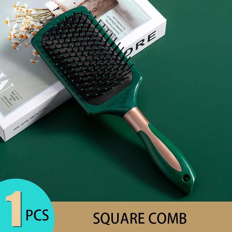 Massage des cheveux coussin d'air peigne brosse cuir chevelu brosse à cheveux démêlant antistatique