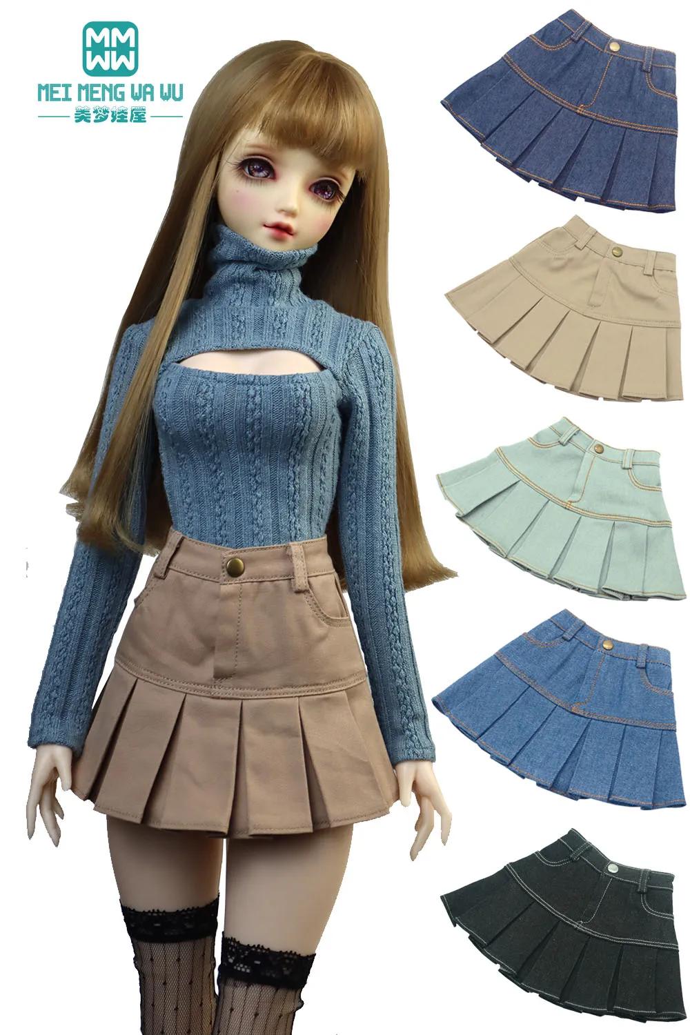 Vêtements pour poupée, pull ouvert à col haut, adapté à 58-60cm, 1/3 BJD DD SD DDL, poupée articulée
