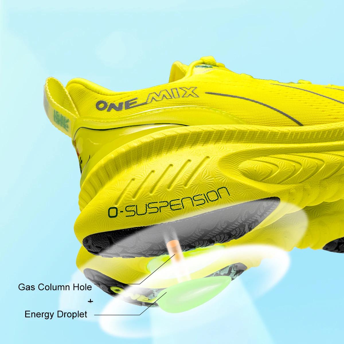 ONEMIX – chaussures de course sur route pour hommes, baskets d'été en maille respirante, chaussures
