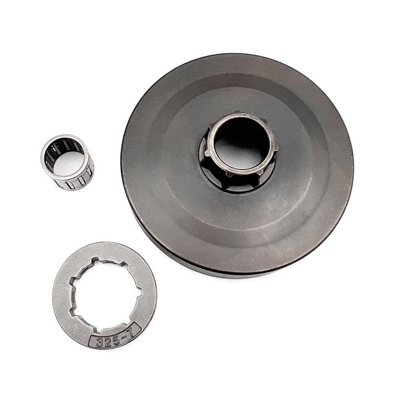 Outil électrique de jardin 4500 5200 5800, accessoires de tronçonneuse, Kit de pignon de chaîne à 7