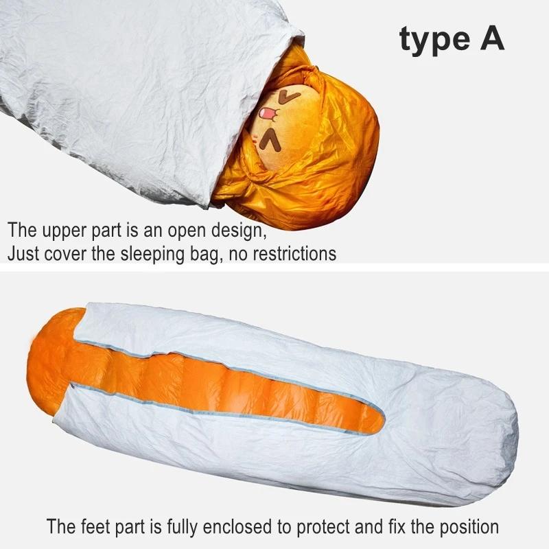 3F UL GEAR Camping Bivy sac extérieur TYVEK sac de couchage couverture imperméable réchauffement pro