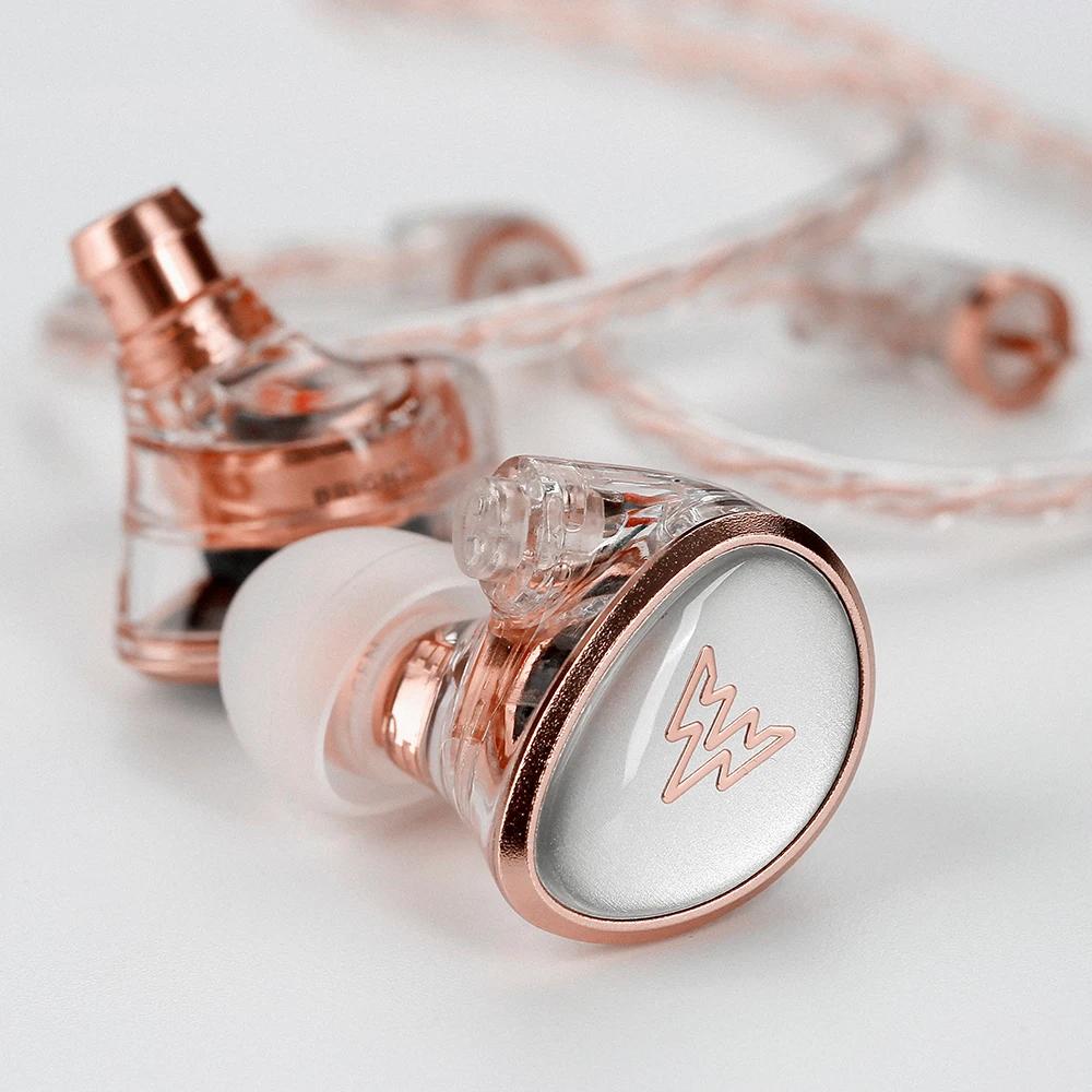 WHIZZER Kylin HE01 iem écouteur HIFI basse dans l'oreille moniteur balance armature Écouteurs anti