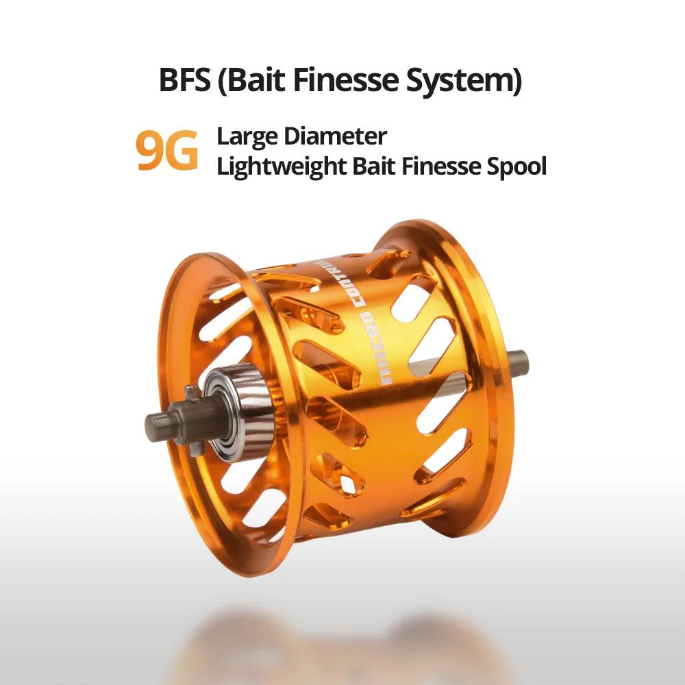 KastKing Zephyr appât système Finesse BFS Baitcasting moulinet de pêche 4.5KG 7 roulements à billes