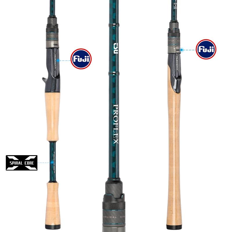 Canne à pêche à la basse TSURINOYA PROFLEX Ⅲ 1.95m 2.01m 2.10m 2.21m ML M L FUJI Guide, canne à lanc