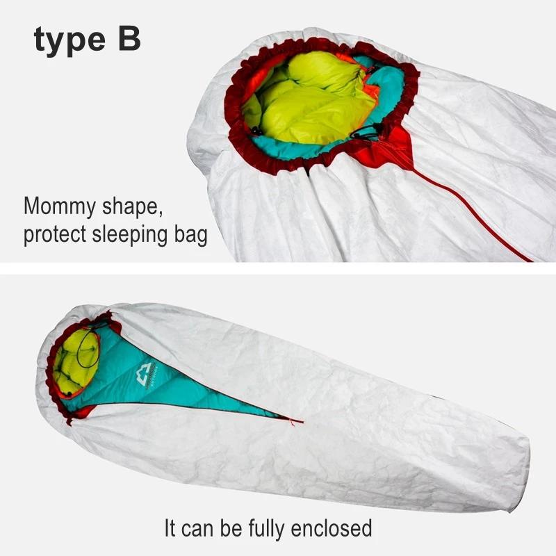 3F UL GEAR Camping Bivy sac extérieur TYVEK sac de couchage couverture imperméable réchauffement pro