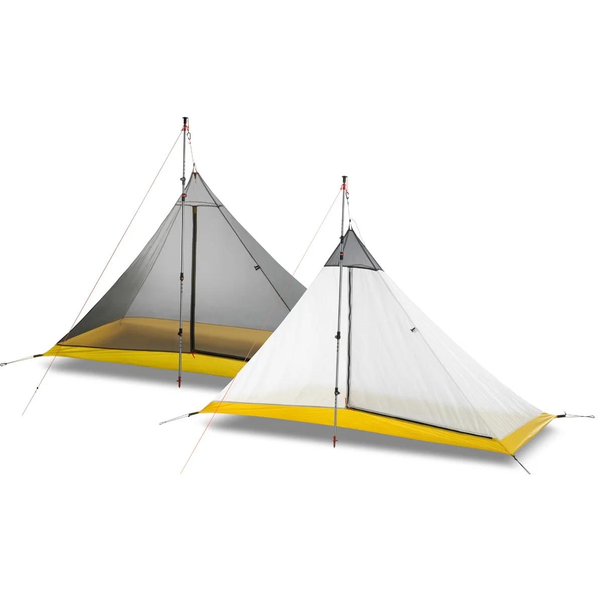 Hikeburger noeud 145 cm pyramide ultralégère 1.45 m tente intérieure sans tige 2-4 personnes Camping