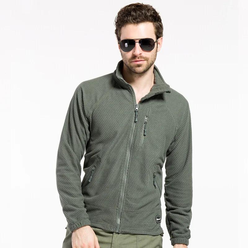 Pull polaire tactique pour hommes et femmes, Camping en plein air, randonnée, veste de printemps et