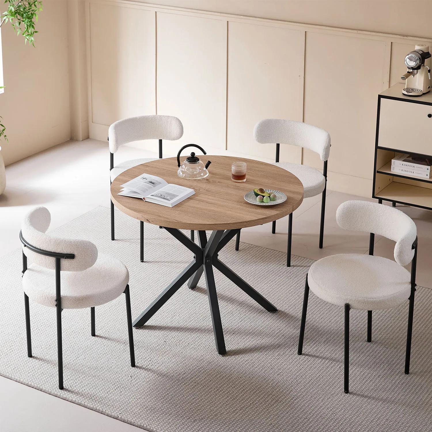 EGOONM 2/4/6 pièces chaises de salle à manger de Style nordique
