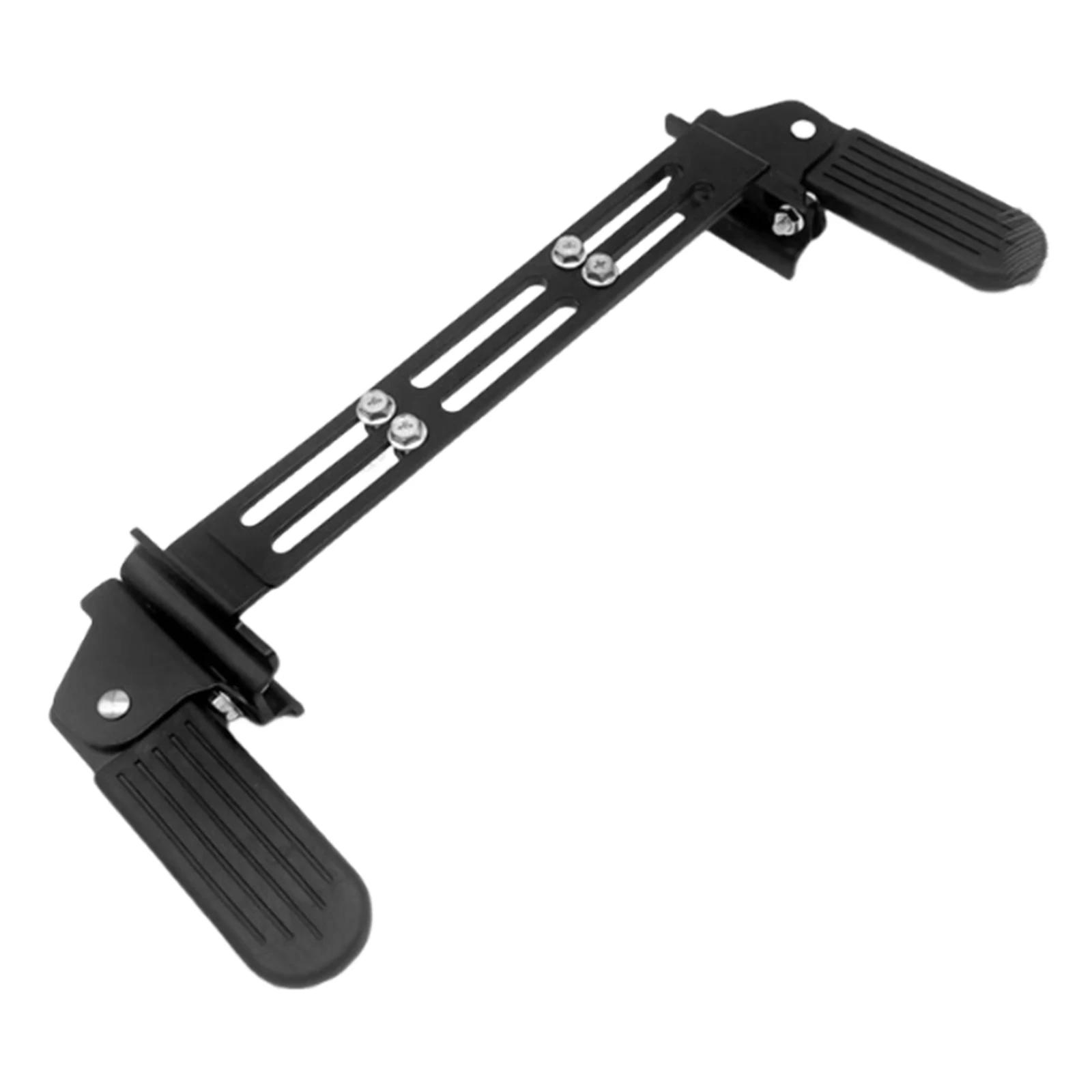 Repose-pieds avant pour vélo électrique, pédale rétractable pliable, antidérapante, universelle, réglable, installation facile, robuste