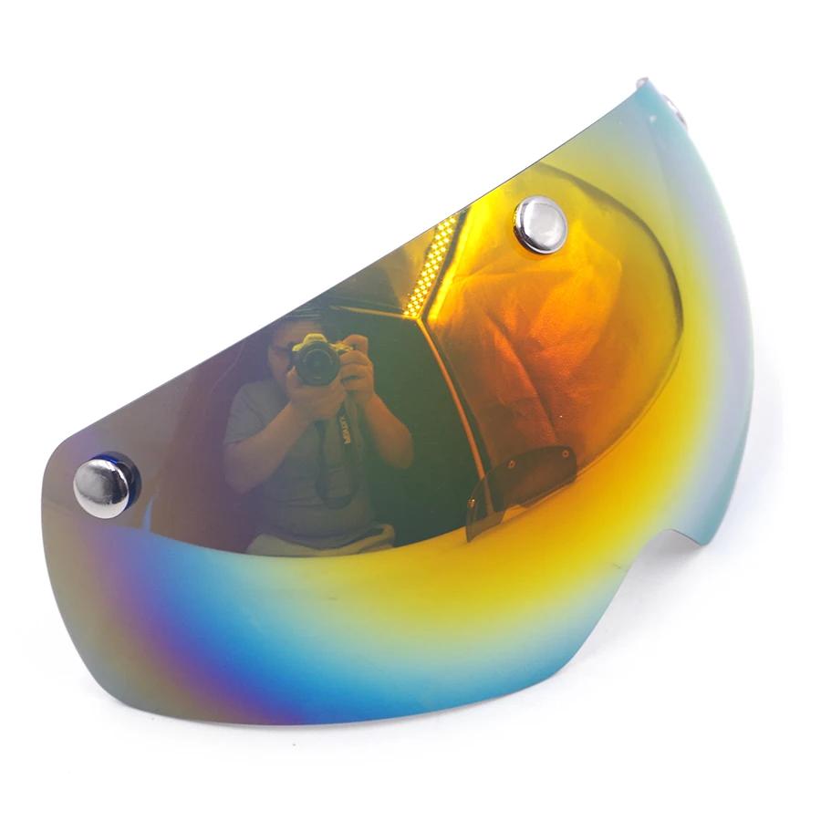 Casque de vélo lunettes de cyclisme visière accessoires route vtt Aero