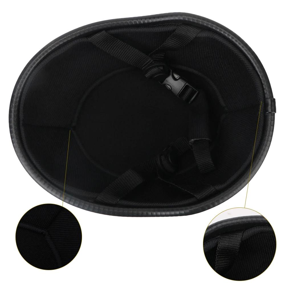 Casque de moto unisexe, protection de sécurité pour cyclisme, demi-visage, rétro, Vintage, ultraléger, accessoires de moto à la mode