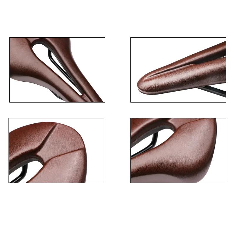 Selle de vélo en cuir PU