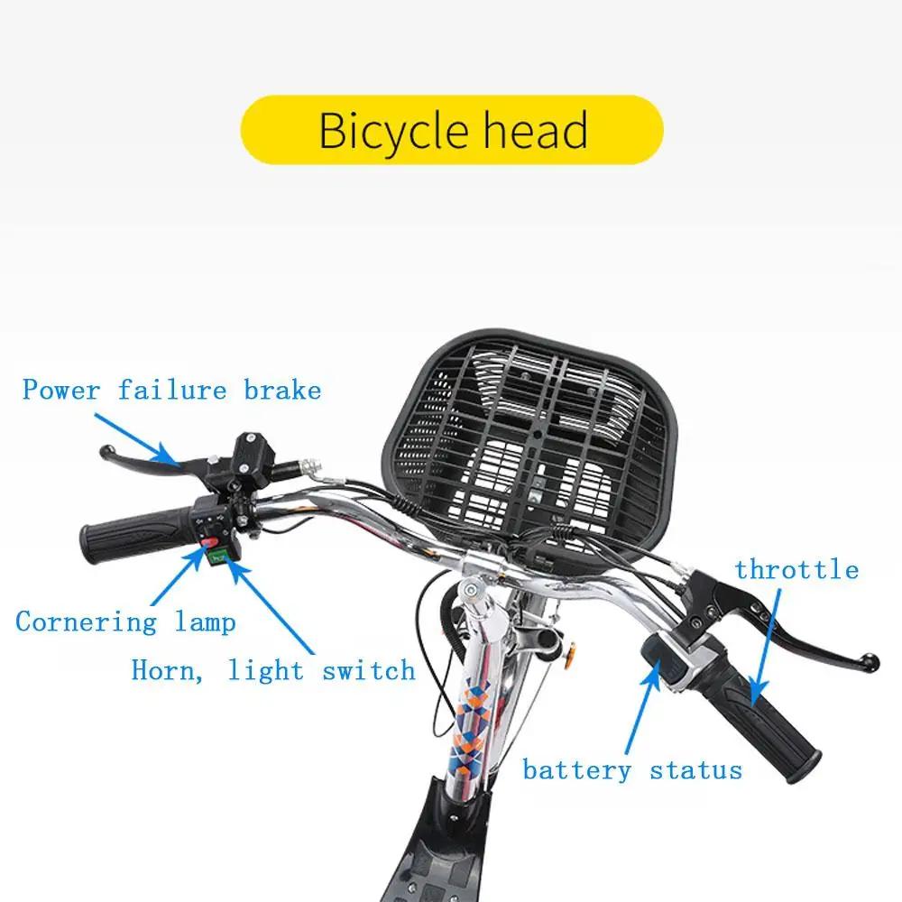 Vélos électriques pour adultes vélos électriques à deux roues 20 pouces 48V 350W 240W gamme 80KM vélo électrique puissant batterie amovible