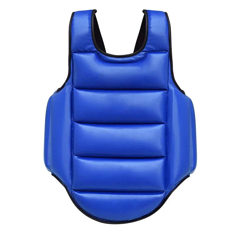 Protecteur poitrine réversible Taekwondo - Gilet armure côtes pour karaté