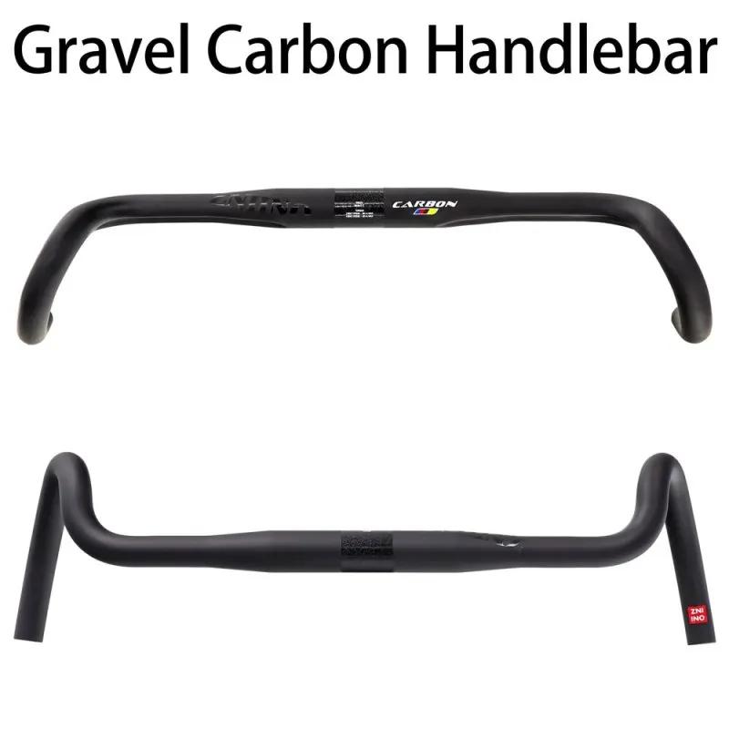 Nouveau Guidon de Vélo en Carbone pour Gravel 2026 – Grand Guidon Évasé pour Vélo de Cross-Country et de Route – Guidons de Cyclisme 400/420/440mm