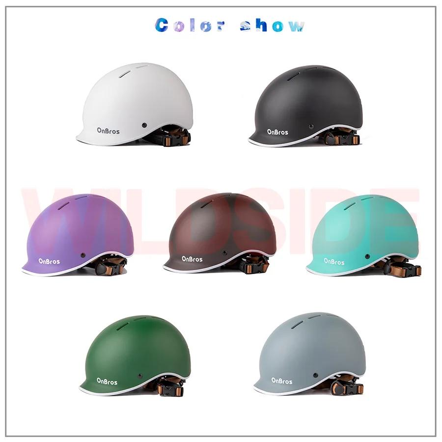 Casque de vélo de route urbain étanche à la pluie pour hommes et femmes, antivol, ville, croiseur électrique, cyclisme, skate, casques Saft, adultes