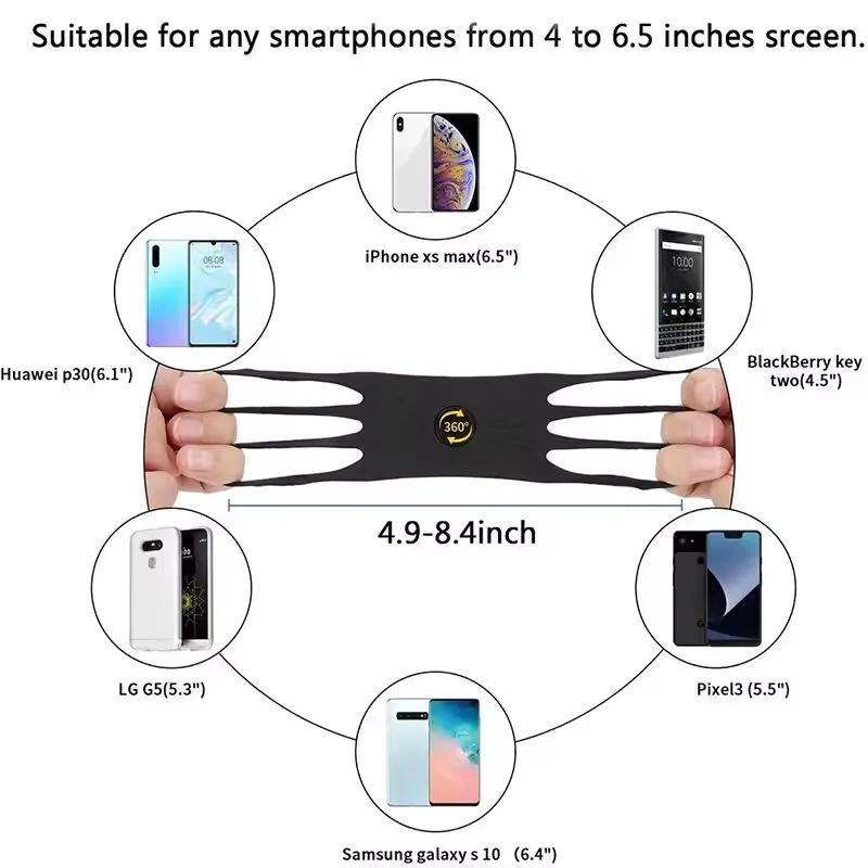 Support de téléphone pour vélo - Support de téléphone portable pour moto pour iPhone Samsung Xiaomi - Accessoire de vélo Suporte Celular Viagem