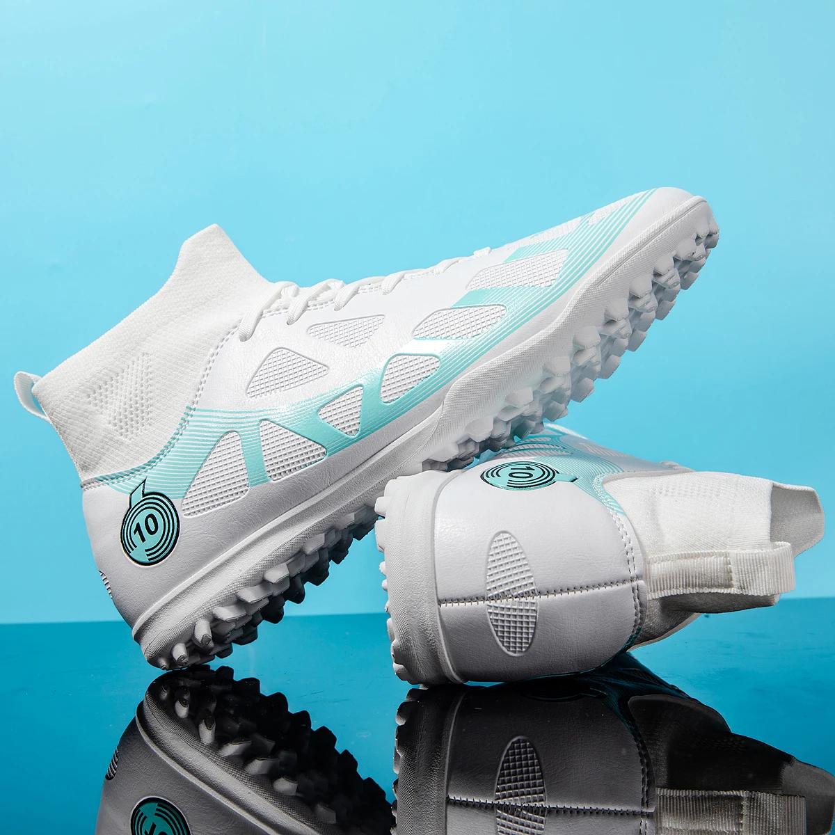 Chaussures de football TF professionnelles pour adolescents et adultes - Durables résistantes à l'usure