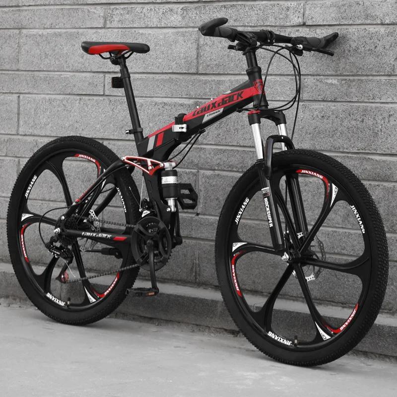 Vélos de sport pour hommes et femmes 26 vélos de VTT pliants de 27