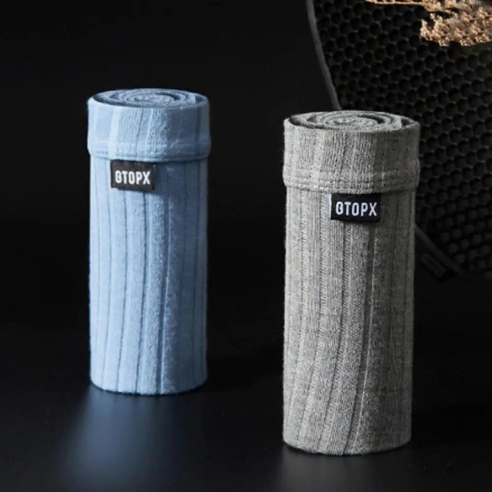 Sous-vêtements pour hommes, bonne respirabilité, couleur unie, Super doux, Absorption de la sueur, culottes côtelées, sous-vêtements pour hommes, Shorts, usage quotidien
