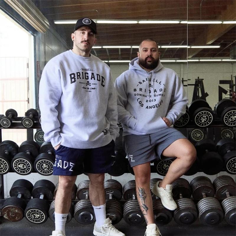 Sweat à capuche respirant homme Brigate - Streetwear sportif décontracté pour entraînement et loisirs