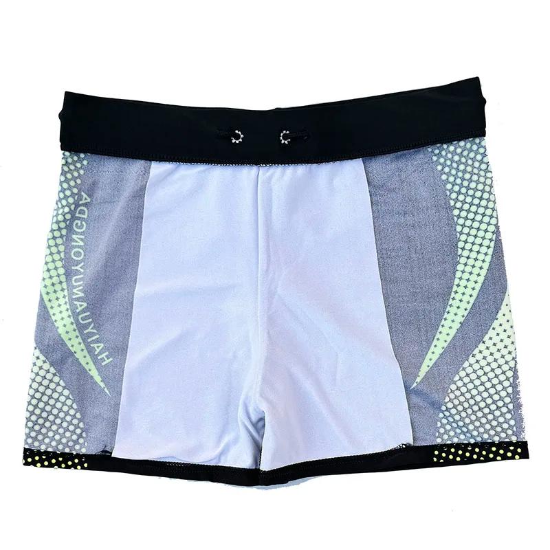 Short de bain homme imprimé géométrique - Maillot