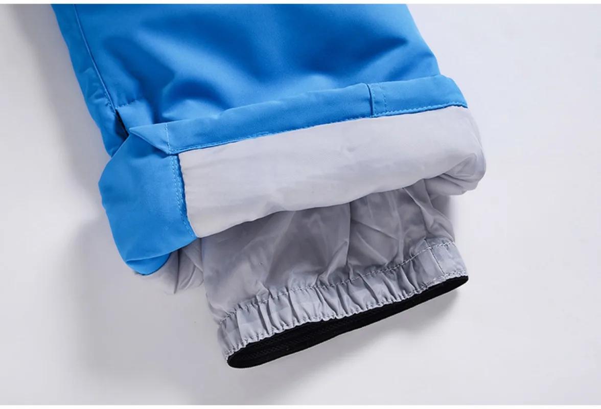 Pantalons de ski pour hommes et femmes, coupe-vent et imperméables, avec bretelles, pantalons d'hiver en coton épais et chauds, pantalons de snowboard