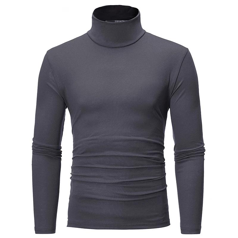 Sous-vêtements thermiques à col haut pour hommes