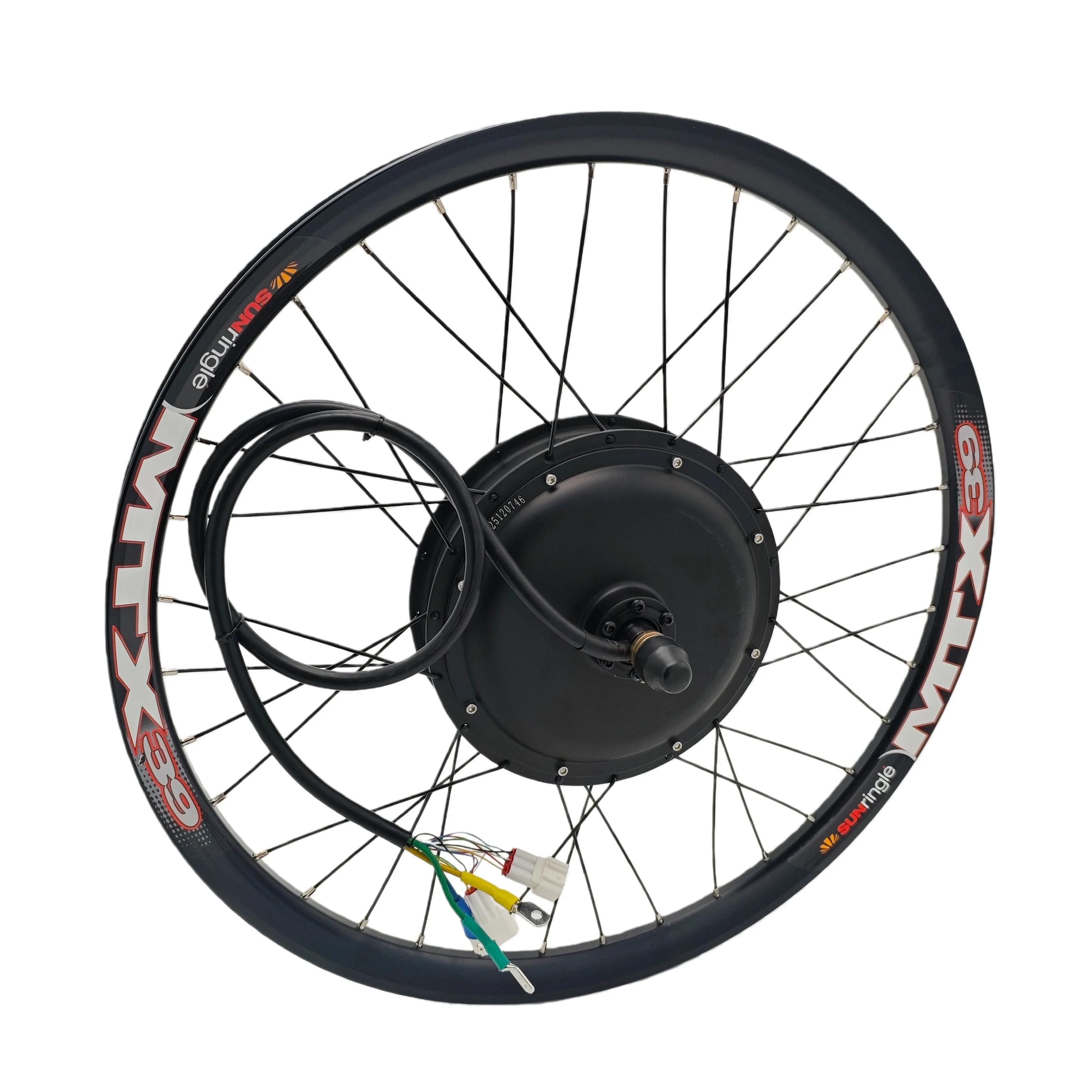 Vélo électrique Ebike 72V 5000W 26 "27.5" 29 "MTX39 jante moteur arrière roue dépout 150mm