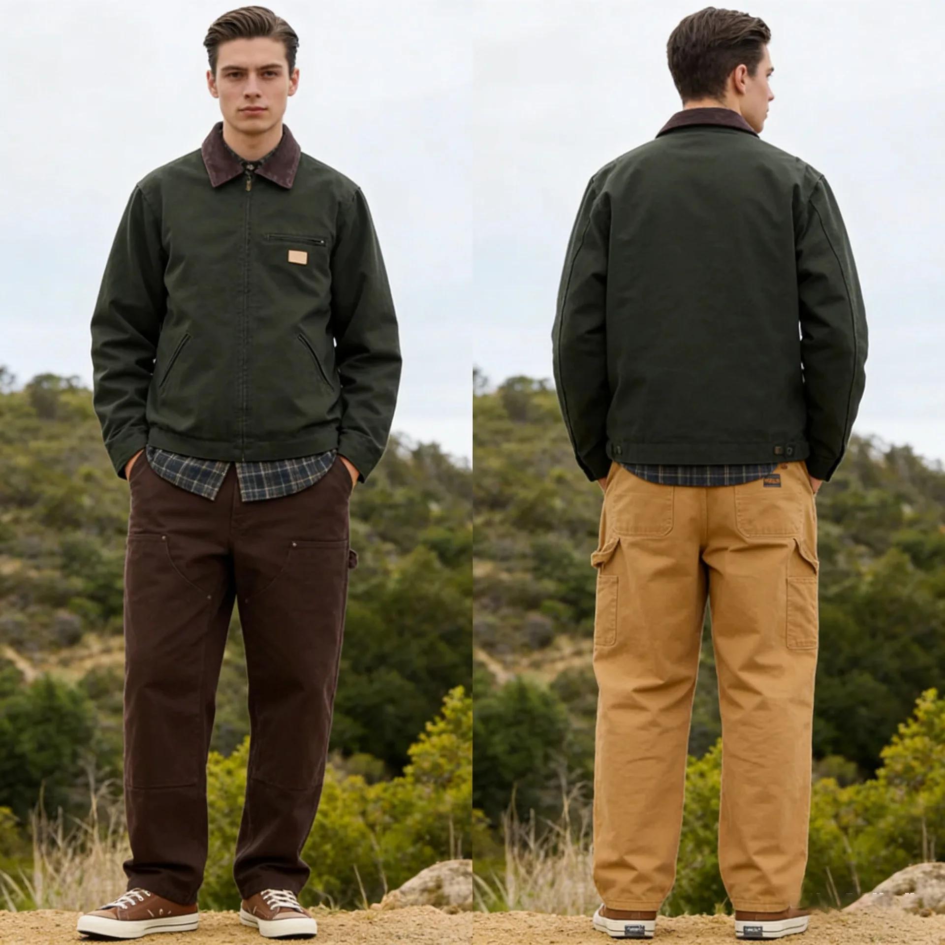 Veste de vol courte rétro pour homme