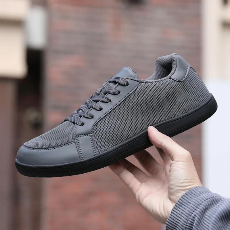 Chaussures Décontractées Bout Large Homme Femme - Semelle Souple Antidérapante pour Marche Confortable