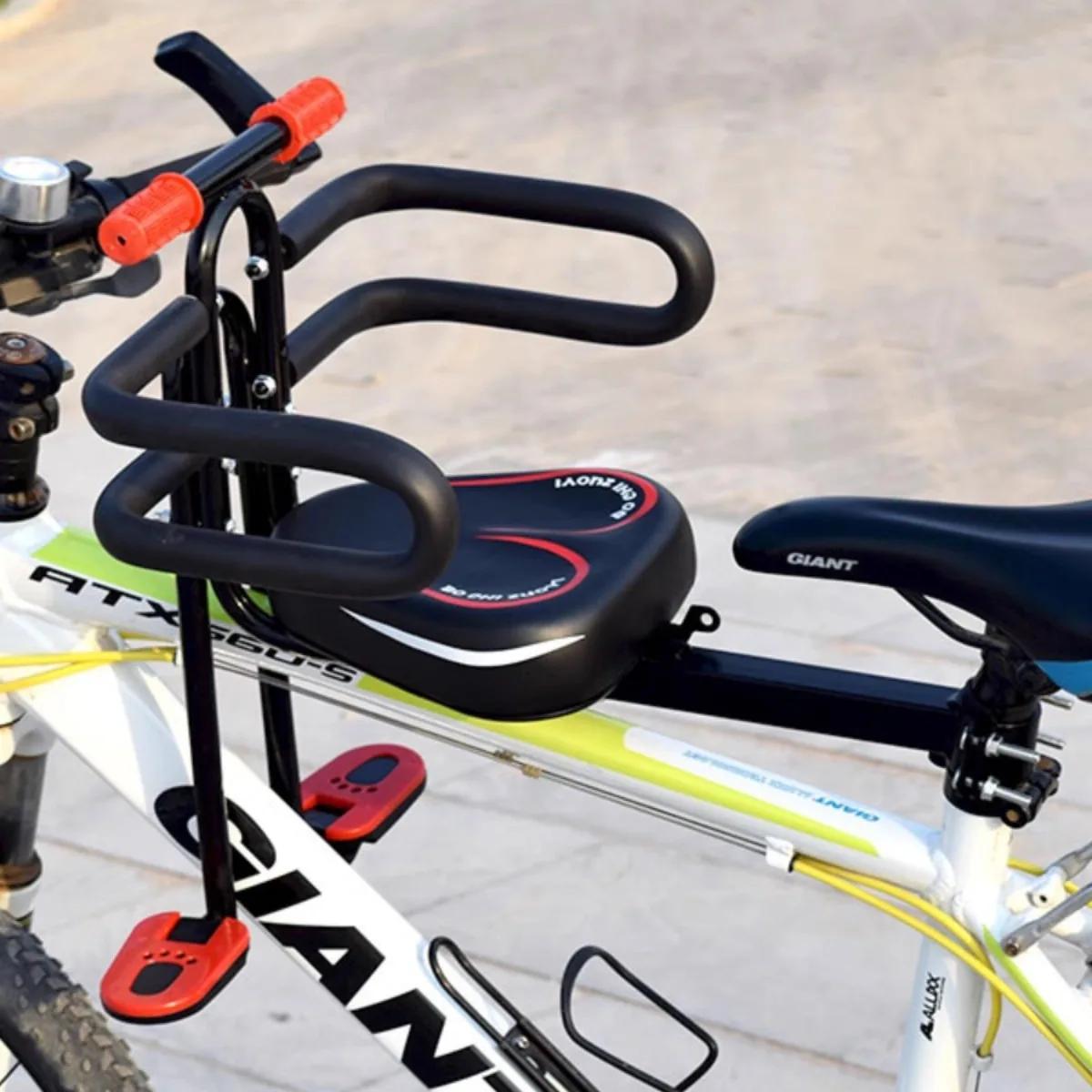 Selle de vélo pour enfants siège de vélo de montagne vélo électrique avant garde de sécurité pour bébé pièces de coussin de manette de vitesse pour occasions spéciales