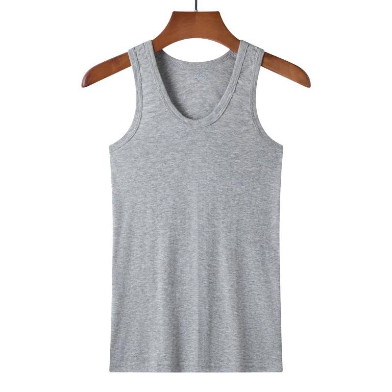 Maillot de musculation pour homme, vêtements d'été, grande taille, noir, blanc, gris