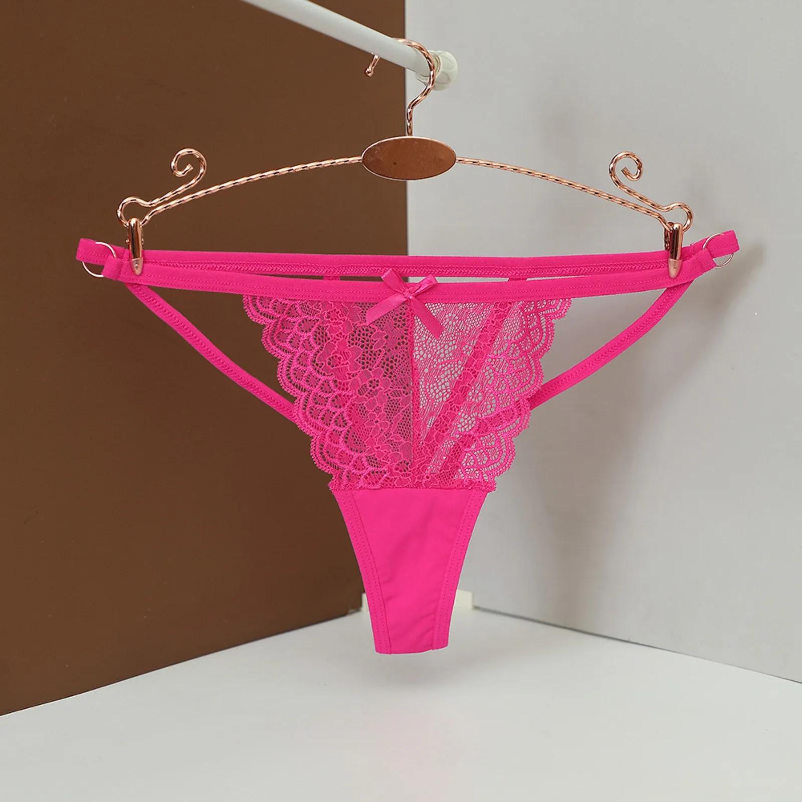 Slip femme sous-vêtements en dentelle pour femmes Sexy Hipster culotte respirant Bikinis tongs athlétiques quotidien confortable femmes sous-vêtements