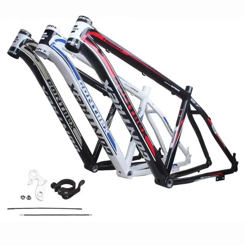 Cadre de VTT en alliage d'aluminium 26/29 pouces 6061 - Style frein à disque, ligne intérieure à vitesse variable, chambre à air de 17 pouces