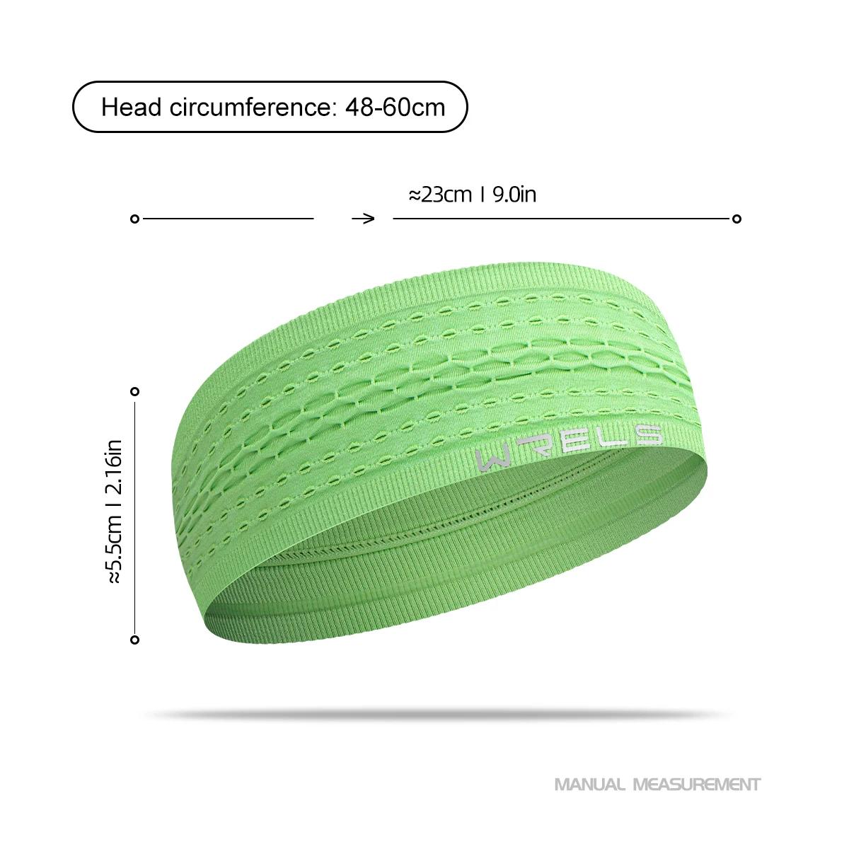 Bandeau sport anti-dérapant homme femme évacuant humidité fitness course cyclisme yoga