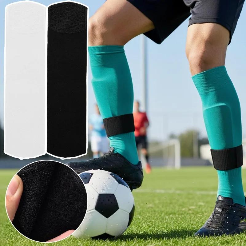 Sangles de protège-tibia élastiques de sport, caoutchouc antidérapant réglable pour le football, la course, le Fitness, le ski, la randonnée, attelle de soutien sécurisée
