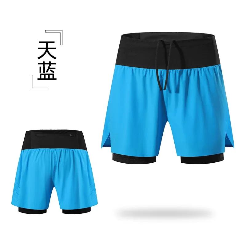 Short marathon homme double pont séchage rapide