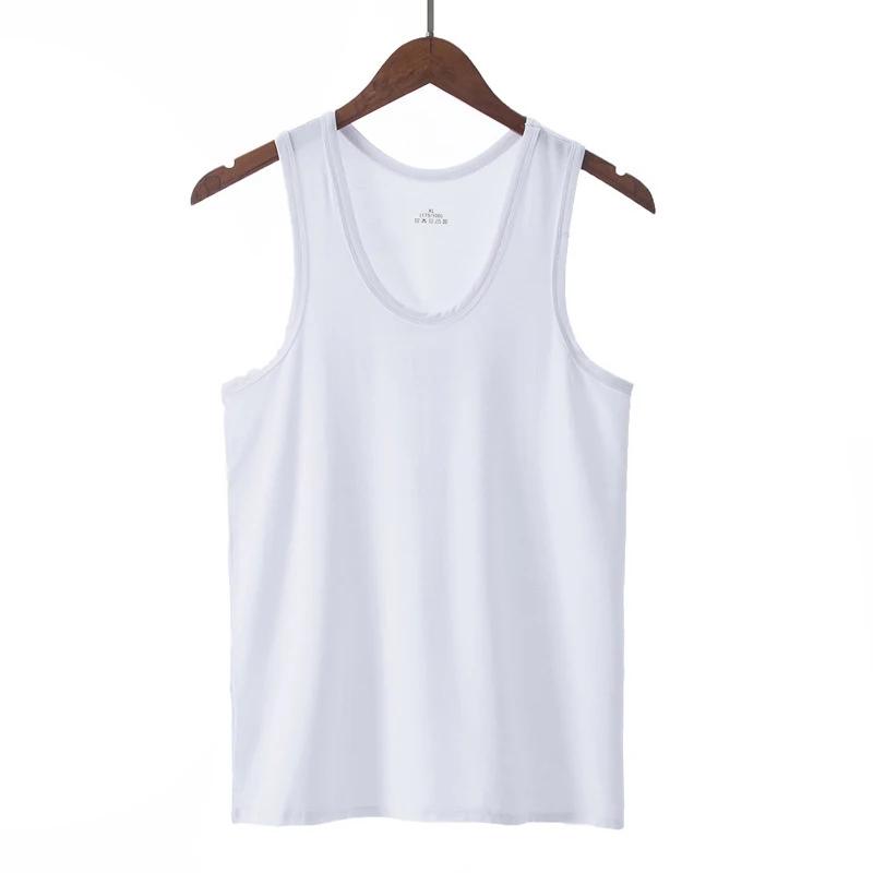 Maillot de musculation pour homme, vêtements d'été, grande taille, noir, blanc, gris
