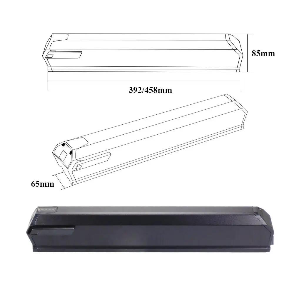 Batterie de vélo électrique Saber Plus 36V 10.4Ah 11.6Ah 13Ah 14Ah 15.6Ah 48V 17Ah batterie intégrée pour vélo électrique